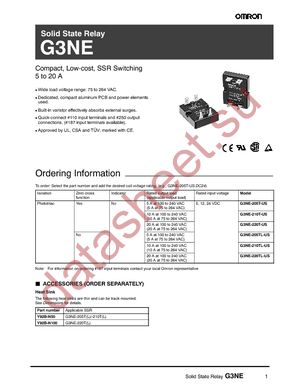 G3NE-220T-US DC12 datasheet  